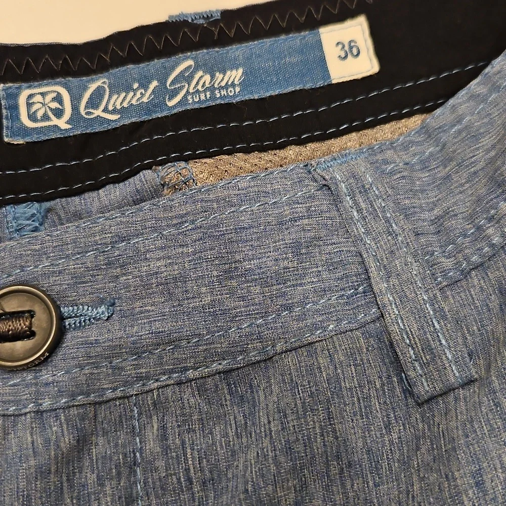Men's Blue‎ Surf Short By Quiet Storm Size 36